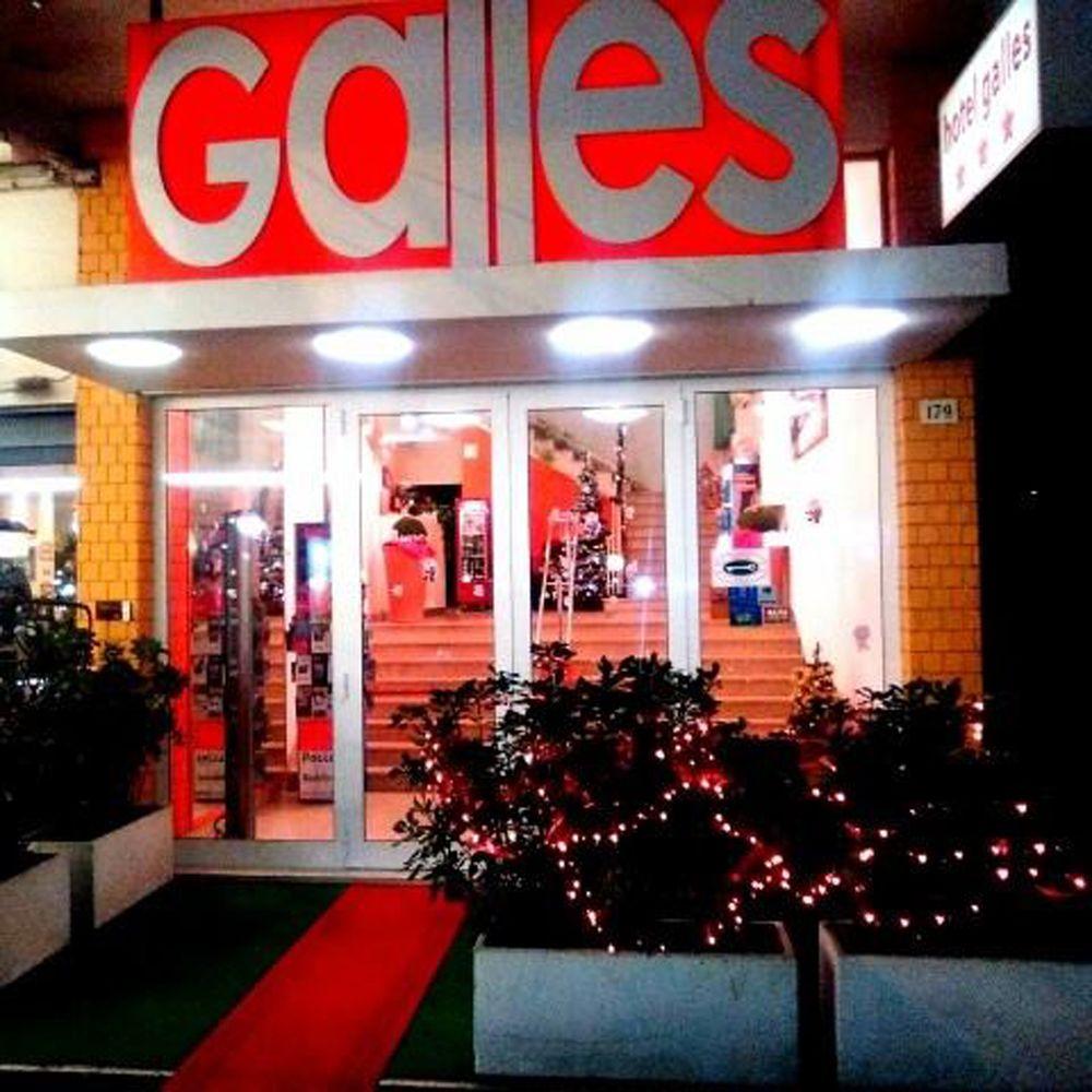 Hotel Galles Rimini Exteriör bild